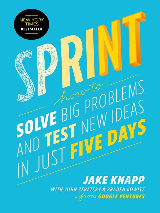 Title details for Sprint by Jake Knapp - Available